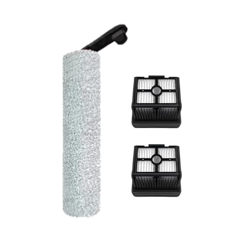 Compatible For Dreame H12 Pro / H12 Plus Soft Brush Spare Parts Wet Dry Vacuum Cleaner Roller Hepa Filter Accessories(3PCS)