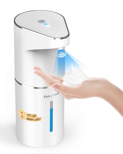 Image of Automatic Soap Dispenser,Touchless for Home Bathroom, Office, Kitchen,1200mAh Battery with Auto-Clean,Sensor Hand Wash Dispenser with 3-Speed Adjustable Foaming Handwash Dispenser