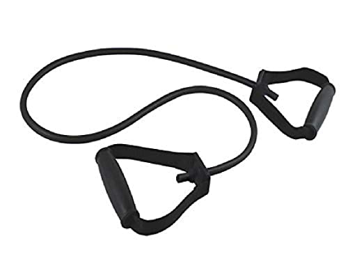 Gima - Tubo in Lattice con Maniglie Rivestite in Gomma Termoplastica o TPR, Colore Nero, Livello di Forza X-Heavy, Lunghezza 125 cm.