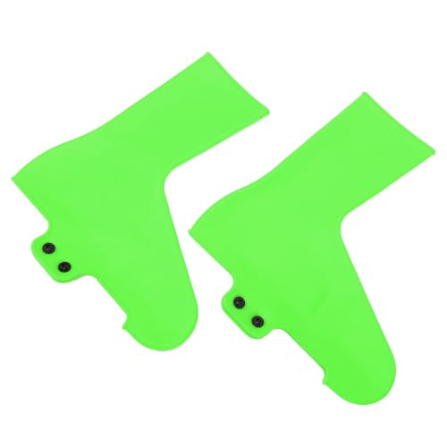 Cubiertas para zapatillas de ciclismo, impermeables de silicona antideslizantes y reutilizables, talla S miniatura 6