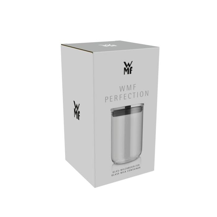 WMF Perfection - Recipiente para leche (0,6 L, accesorios Perfection serie 600, fácil preparación de leche, manipulación, almacenamiento de leche, fácil limpieza)