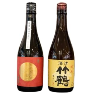 日本酒 龍勢 竹鶴のみくらべ 720ml×2本