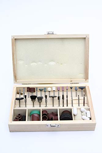 Geko G01210 Mini Foret Outil Set, 100 pièces, marron clair