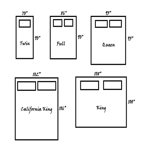 Tache Cotton Patchwork Farmhouse Cottage Country Vintage Antique Ditsy Floral Paisley White Blue Scalloped Lightweight Coverlet Petal Dance Quilt Set, King - Image 2