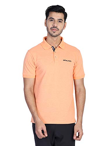 Image of OFF LIMITS Mens Logo Polo for Mens (ORNAGE Mel) Orange