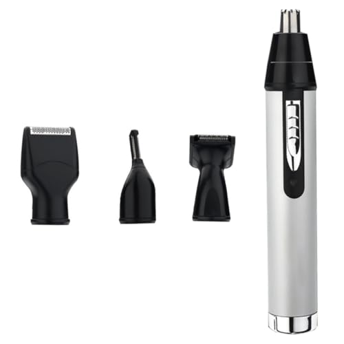 MOBUTOFU Recortador de Vello Nasal y Orejas Diseño Ergonómico y Chasis de Aluminio Ligero para Cuidado Personal y Cómodo