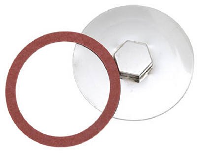 Master Plumber Stainless Steel Drum Trap Cover, For 4-3/8" O.D. x 3-1/2" I.D