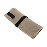 TOPPERFUN Bolsa Organizadora para Utensilios de Campamento, Estuche Enrollable de Tela Oxford Resistente, Tamaño Cuadrado, Portátil y Plegable para Senderismo y Picnic al Aire Libre