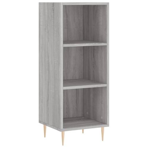 Highboard Sonoma gris solucionando la falta de espacio en pasillo 6