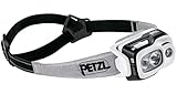 PETZL Swift RL Lampe frontale multifaisceau unisexe – Jet, 900 lumens/lumière portable pour course à pied, marche, randonnée, sport, cyclisme, extérieur, sécurité d'urgence, camping, éclairage réactif