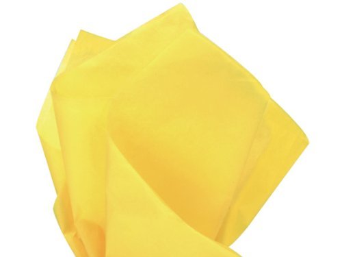 Bulk Dandelion Canary Yellow Tissue Paper 20 Inch x 30 Inch - 48 XL Sheets