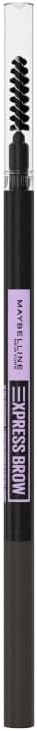 Maybelline Express Brow Ultra Slim Eyebrow Makeup, Brow Pencil with Precision Tip and Spoolie for Defined Eyebrows, Deep Brown, 1 Count