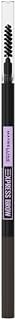 Maybelline Express Brow Ultra Slim Eyebrow Makeup, Brow Pencil with Precision Tip and Spoolie for Defined Eyebrows, Deep Brown, 1 Count