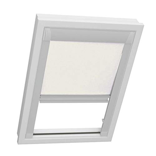Verdunkelungsrollos für Roto Fenster - Profilfarbe Weiß - sun collection