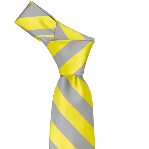 Image of tiemart Men's Striped Tie Standard Length