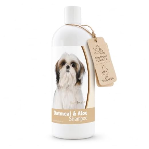 Healthy Breeds Shih Tzu Oatmeal Shampoo with Aloe 16 oz