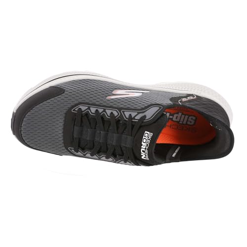 Skechers Hands Free Slip-ins Go Run Consistent 2.0 Empowered Sneaker, Black/Charcoal, 13