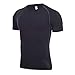 Fitness Suit - Camiseta deportiva para hombre de baloncesto de entrenamiento de manga corta