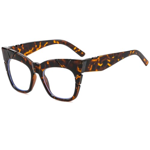 Lunettes de soleil pour femmes grand cadre protection UV400 tendance mode