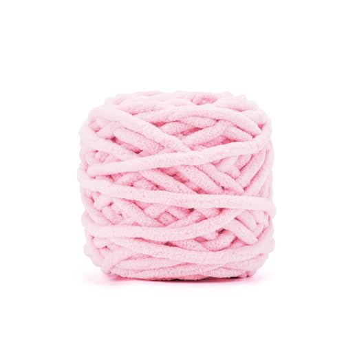 INNDUN Blanket Yarn 100g/3.5oz - Pink Chenille...