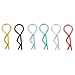 Drfeify RC Car Body Clips, 180 Pieces Metal R-Shape Pins, Multi-Color, for 1/10 1/12 Scale Remote Control Cars