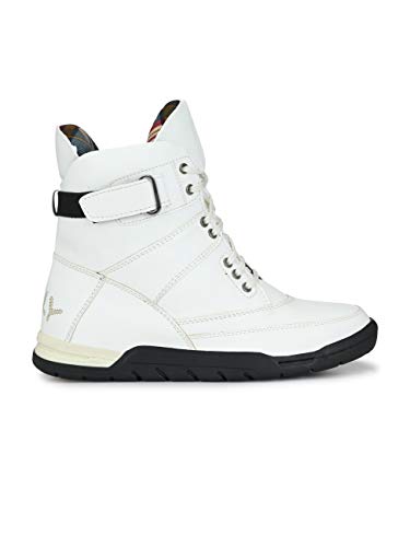Image of Eego Italy Men's Premium High Top Boots (NR-6-White-11)