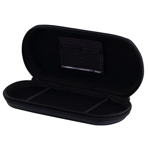 LIZHOUMIL Sac de rangement rigide portable avec fermeture éclair, sac de protection pour console de jeu avec mousqueton compatible avec Psp1000/2000/3000 Cover