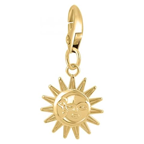 Charms SC Crystal en métal doré Cover