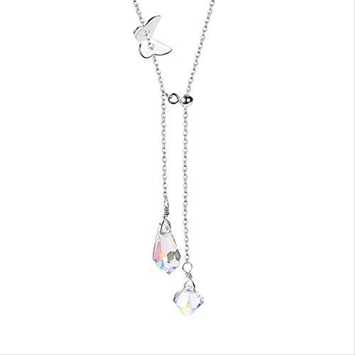 Collier papillon avec pompon : le cadeau idéal en bijoux de Noël pour femmes