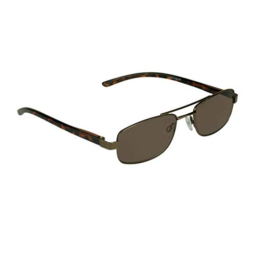 Image of proSPORT Reading Glasses Tinted Full Lens Sun Readers Pilot Square Aviator NOT BIFOCAL