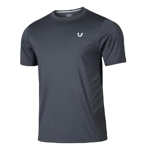 NORTHYARD Men’s Workout Athletic Shirts Gym Running T-Shirts Tennis Quick Dry Short Sleeve Shirt Active Lightweight Sports