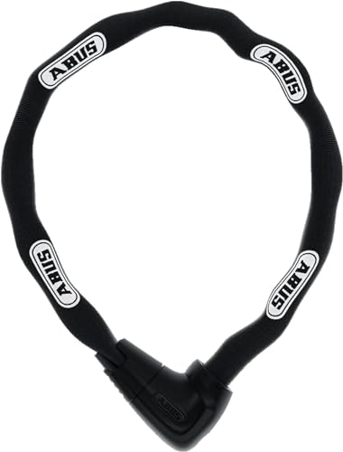 ABUS Antivol à chaîne Steel-O-Chain 9808K - Antivol vélo avec cylindre XPlus pour une protection contre les manipulations - niveau de sécurité 11 - épaisseur 8 mm - longueur 170 cm - noir