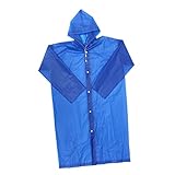 Toddmomy 1 Stück Regenmantel für Erwachsene durchsichtiger Regenponcho klarer Poncho Regenmantel für Damen Regenjacke Outdoor-Regenmäntel Regenponchos für Erwachsene tragbarer