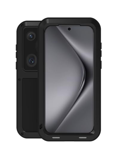 Coque Huawei Pura 70 robuste en aluminium résistant aux chocs et compatible charge Qi