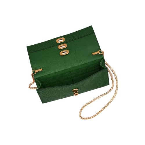 Fossil green clutch – image 2