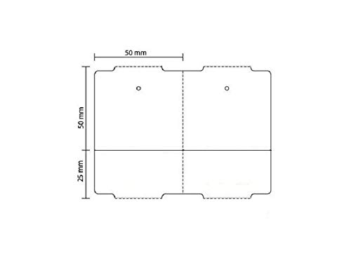 8 Rolos Etiqueta Tag 50x75x2 Roupas + 4 Ribbons Cera 110x74 Argox Elgin Godex Zetex Tsc Sato
