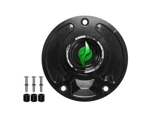 Bouchon de réservoir Accossato cliquet vert anti-fuite KAWASAKI ZZR 1400