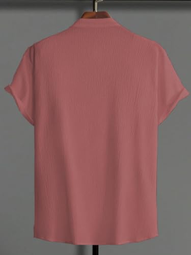 Image of Leriya Fashion Tshirt for Man | T Shirt for Mans | Mens TShirt's | Collarless T- Shirt for Mens | Half Sleeve Tshirt for Men (Available in Plus Sizes) Polycotton, Regular Fit