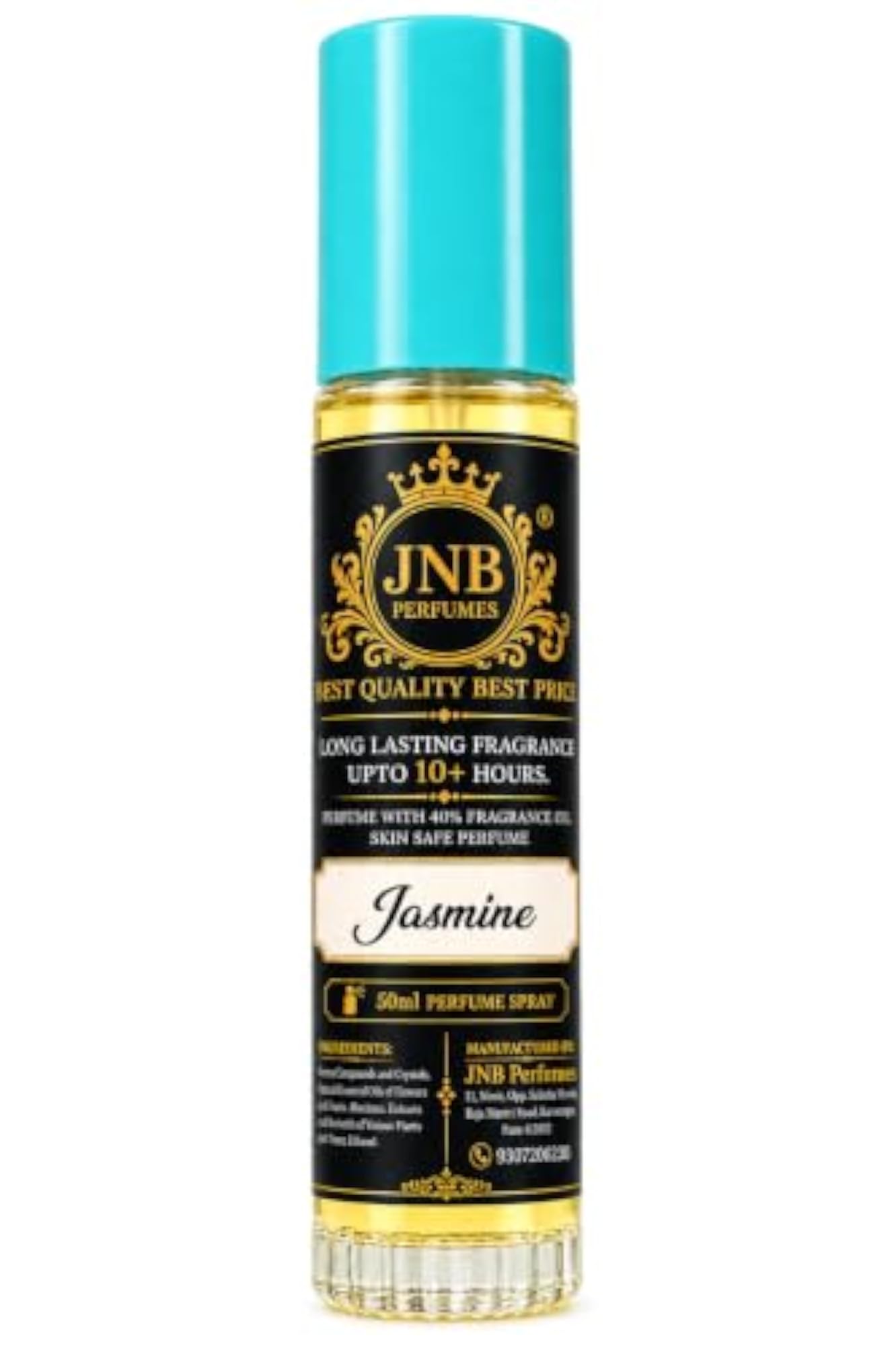 Jasmine Perfume Spray for Men & Women, 50ml