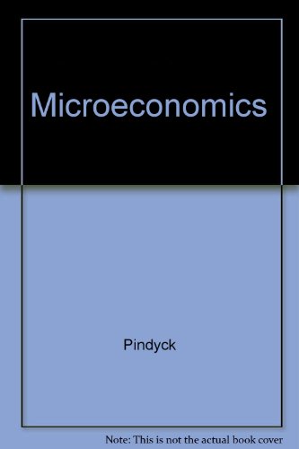 Microeconomics 0029465109 Book Cover