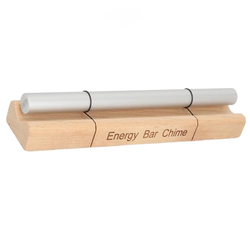 Carrilhão de Energia, Sinos de Meditação Mindfulness Liga de Alumínio Madeira Som único Sino de Mão
