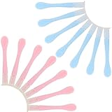 Generisch 20 Stück Kontaktlinsen Einsetzhilfen Saugnapf Applikator Wiederverwendbar aus Hautfreundlichem Material Inkl Reise Linsenzubehör für Tägliche Anwendung