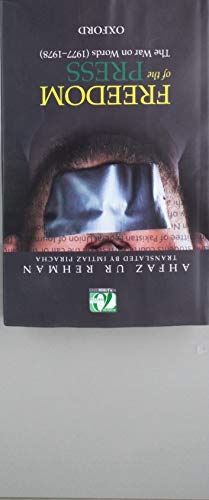 Freedom of the Press: The War on Words (1977-1978) (The Platinum Series)