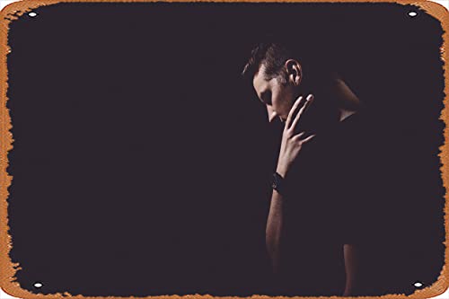 Witt Lowry (Rapper, Mark Richard Jr.) Plaque en étain vintage pour maison, bar, pub, garage, 20,3 x 30,5 cm