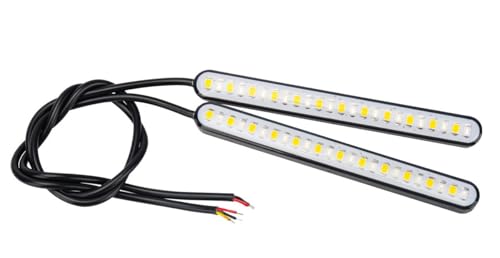 Barras de luces para motocicleta de alta visibilidad y freno LED