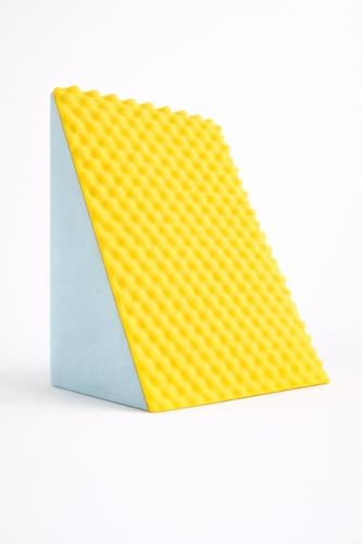 Travesseiro Triangular Ortopédico Espuma 65x45cm Encosto Confortá...