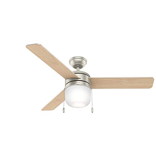 Hunter Fan Company 59405 Acumen Ceiling Fan, 52, Matte Nickel