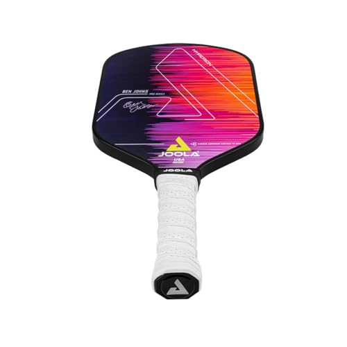 Image of JOOLA Ben Johns Hyperion CAS 13.5 Pickleball Paddle - Carbon Abrasion Surface with High Grit & Spin, Elongated Handle, 13.5mm Pickle Ball Paddle with Polypropylene Honeycomb Core, USAPA Approved