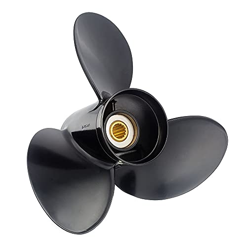 Solas 1512-153-19 Amita 3-E Plus Aluminum 3-Blade Propeller - LH, 15.3