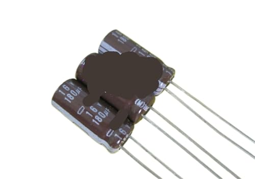 Condensateur électrolytique 180uF 16V pour réparer un écran qui scintille